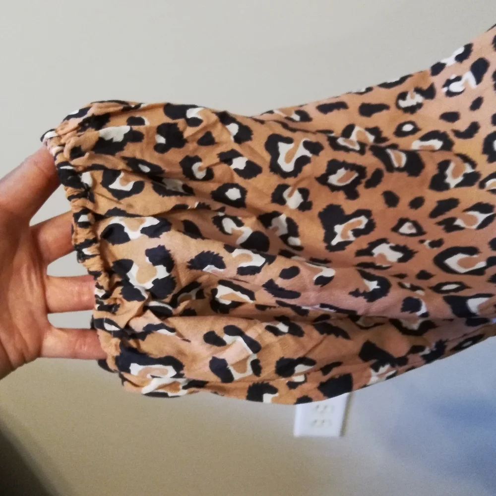 Umgee Animal Print Dress - Picture 10 of 12